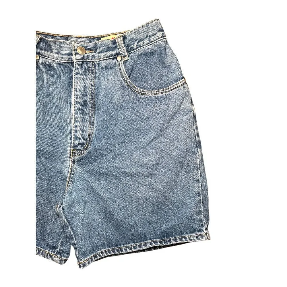 Vintage 90's, Y2K, Western High Waisted Lawman Jeans Shorts Sz: 7